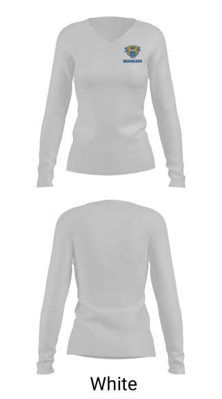 Women's Long Sleeve Vneck Shirt, Battle Creek Central High School Wrestling, Wrestling, Teamtime, Team time, sublimation, custom sports apparel, team uniforms, spirit wear, spiritwear, sports uniforms, custom shirts, team store, custom team store, fundraiser sports, apparel fundraiser