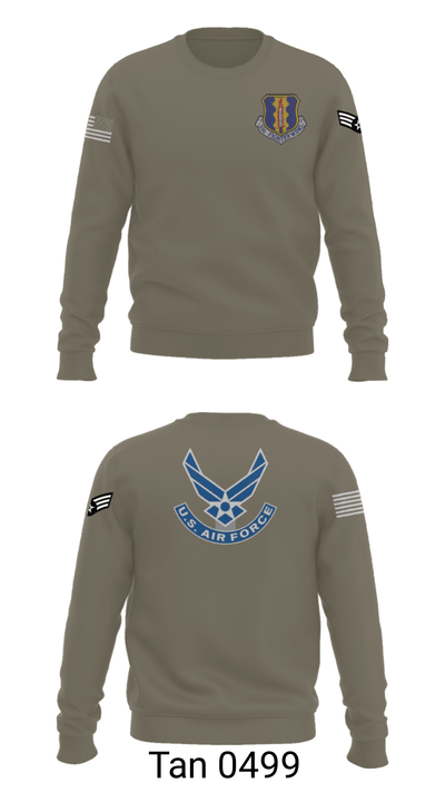 33rd Tactical Fighter Wing 38217245 Crew Neck Sweatshirt - 34