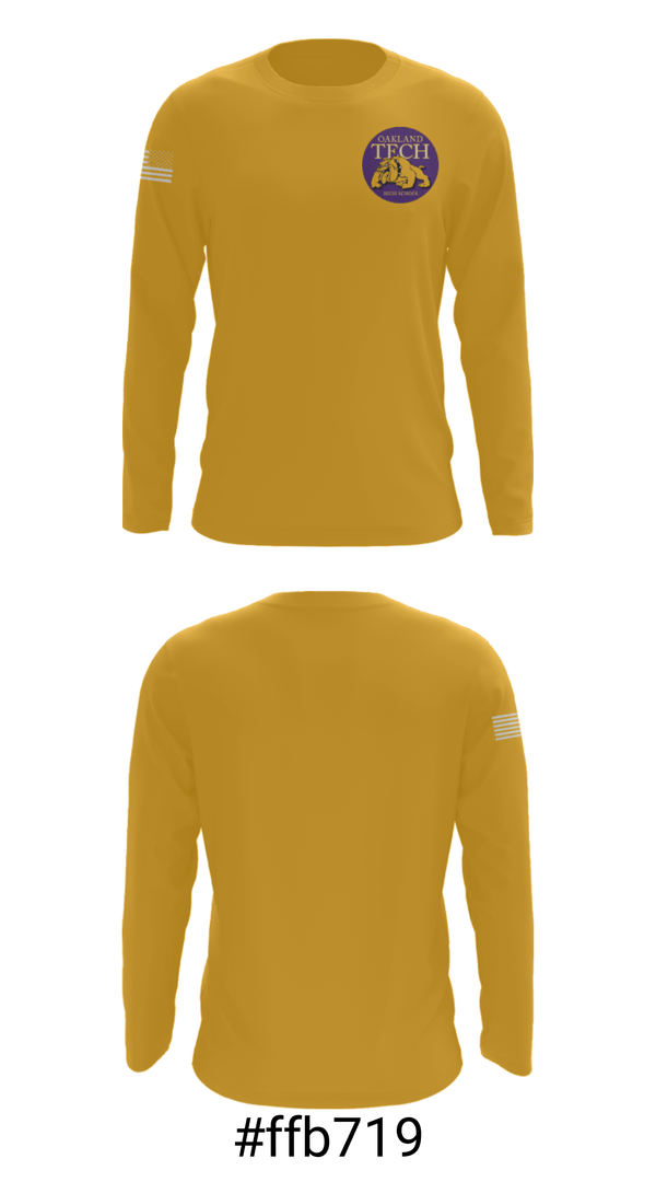 Long Sleeve Performance Shirt, Oakland Technical High School Swimming, Swimming, Teamtime, Team time, sublimation, custom sports apparel, team uniforms, spirit wear, spiritwear, sports uniforms, custom shirts, team store, custom team store, fundraiser sports, apparel fundraiser