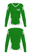 Ridley High School Swimming 642622 Women's Long Sleeve V-neck Shirt - 29