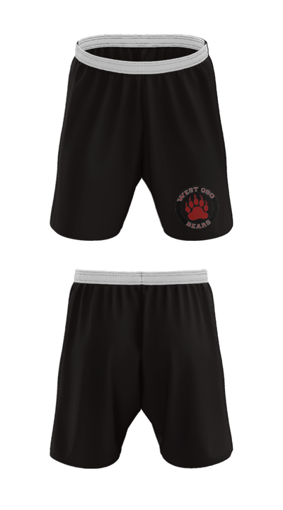 West Oso High School 66849421 Athletic Shorts With Pockets - 22