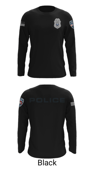 Long Sleeve Performance Shirt, , Police, Teamtime, Team time, sublimation, custom sports apparel, team uniforms, spirit wear, spiritwear, sports uniforms, custom shirts, team store, custom team store, fundraiser sports, apparel fundraiser