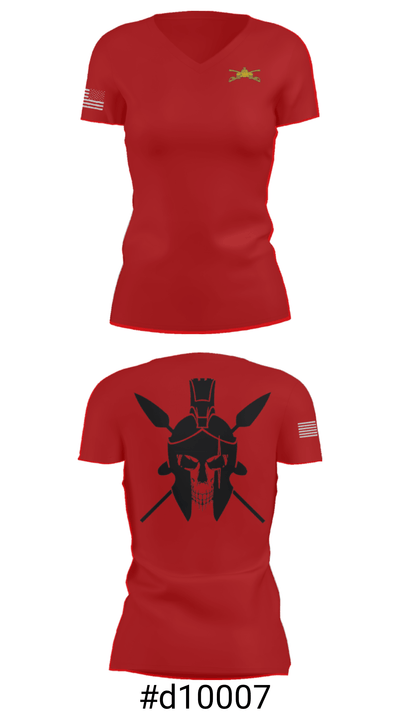 Centurions 95700408 Women's Short Sleeve V-neck Shirt - 4