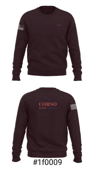 Crew Neck Sweatshirt, Corso Air Services, , Teamtime, Team time, sublimation, custom sports apparel, team uniforms, spirit wear, spiritwear, sports uniforms, custom shirts, team store, custom team store, fundraiser sports, apparel fundraiser
