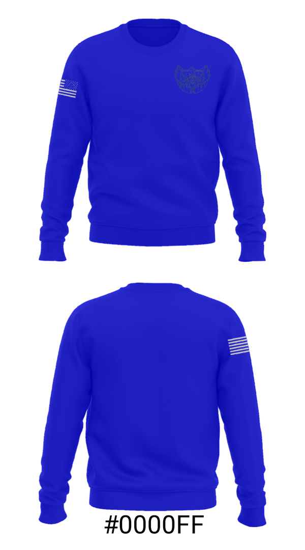 Crew Neck Sweatshirt, William H Ohrenberger School, Spirit Store, Teamtime, Team time, sublimation, custom sports apparel, team uniforms, spirit wear, spiritwear, sports uniforms, custom shirts, team store, custom team store, fundraiser sports, apparel fundraiser
