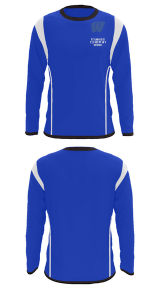Long Sleeve Performance Shirt, Stambaugh Elementary School, Spirit Store, Teamtime, Team time, sublimation, custom sports apparel, team uniforms, spirit wear, spiritwear, sports uniforms, custom shirts, team store, custom team store, fundraiser sports, apparel fundraiser