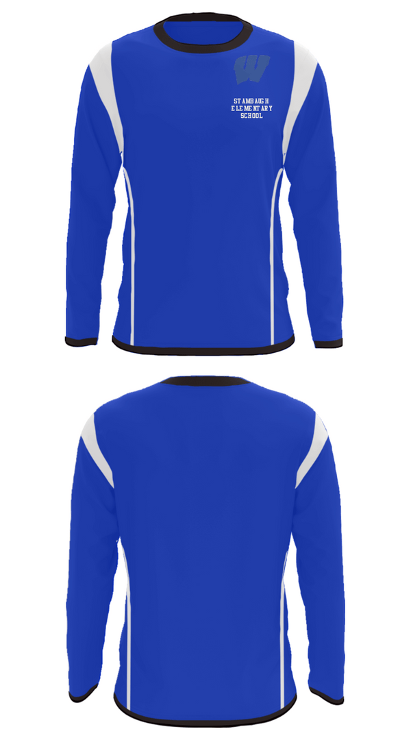 Long Sleeve Performance Shirt, Stambaugh Elementary School, Spirit Store, Teamtime, Team time, sublimation, custom sports apparel, team uniforms, spirit wear, spiritwear, sports uniforms, custom shirts, team store, custom team store, fundraiser sports, apparel fundraiser