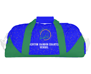 Duffle Bag, Benton Harbor Charter School, Spirit Store, Teamtime, Team time, sublimation, custom sports apparel, team uniforms, spirit wear, spiritwear, sports uniforms, custom shirts, team store, custom team store, fundraiser sports, apparel fundraiser