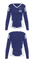 Early Childhood Center 77123753 Women's Long Sleeve V-neck Shirt - 29