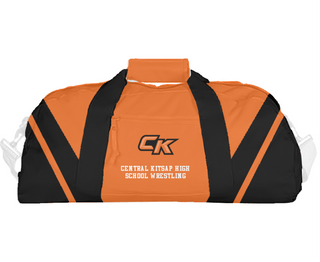 Duffle Bag, Central Kitsap High School Wrestling, Wrestling, Teamtime, Team time, sublimation, custom sports apparel, team uniforms, spirit wear, spiritwear, sports uniforms, custom shirts, team store, custom team store, fundraiser sports, apparel fundraiser