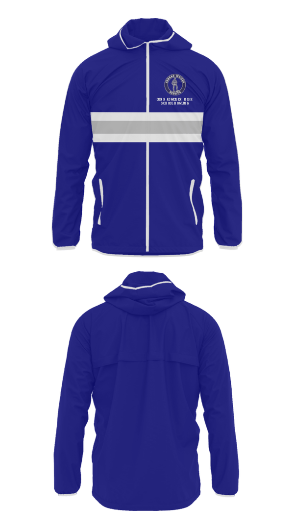 Windbreaker, Conrad Weiser High School Bowling, Bowling, Teamtime, Team time, sublimation, custom sports apparel, team uniforms, spirit wear, spiritwear, sports uniforms, custom shirts, team store, custom team store, fundraiser sports, apparel fundraiser
