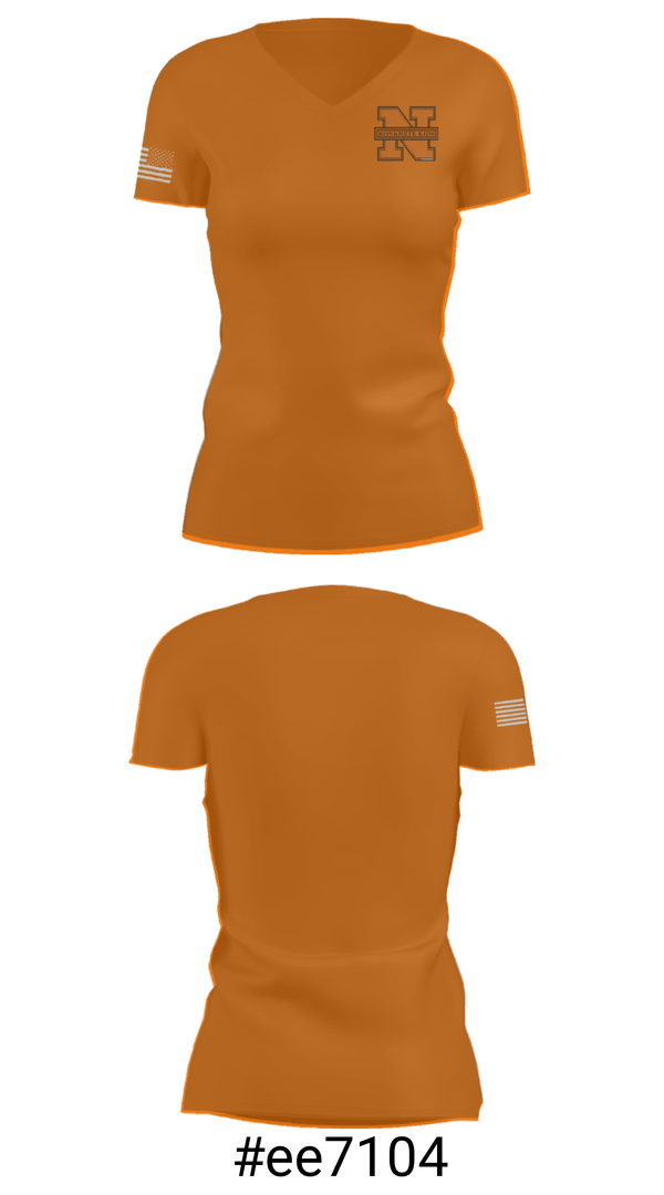 Women's Short Sleeve Vneck Shirt, Northampton Area High School Wrestling, Wrestling, Teamtime, Team time, sublimation, custom sports apparel, team uniforms, spirit wear, spiritwear, sports uniforms, custom shirts, team store, custom team store, fundraiser sports, apparel fundraiser