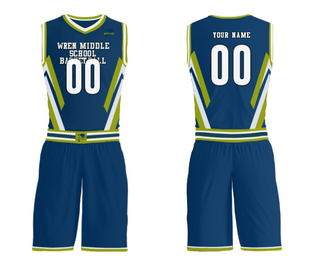 Womens Reversible Basketball Jersey, Wren Middle School Basketball, Men's Basketball, Teamtime, Team time, sublimation, custom sports apparel, team uniforms, spirit wear, spiritwear, sports uniforms, custom shirts, team store, custom team store, fundraiser sports, apparel fundraiser
