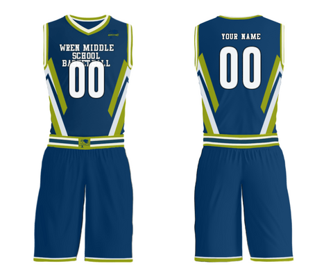 Womens Reversible Basketball Jersey, Wren Middle School Basketball, Men's Basketball, Teamtime, Team time, sublimation, custom sports apparel, team uniforms, spirit wear, spiritwear, sports uniforms, custom shirts, team store, custom team store, fundraiser sports, apparel fundraiser