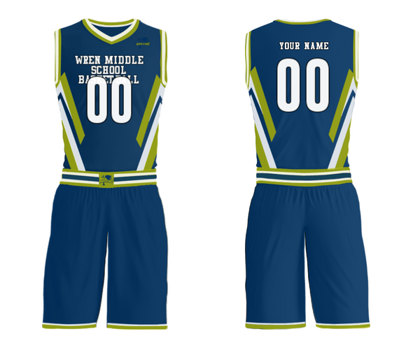 Womens Reversible Basketball Jersey, Wren Middle School Basketball, Men's Basketball, Teamtime, Team time, sublimation, custom sports apparel, team uniforms, spirit wear, spiritwear, sports uniforms, custom shirts, team store, custom team store, fundraiser sports, apparel fundraiser