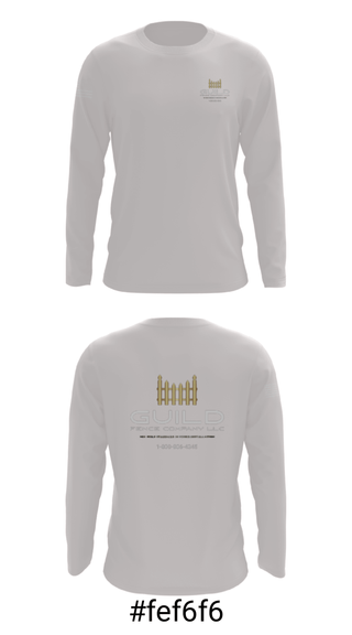 Long Sleeve Performance Shirt, Guild fence company LLC, , Teamtime, Team time, sublimation, custom sports apparel, team uniforms, spirit wear, spiritwear, sports uniforms, custom shirts, team store, custom team store, fundraiser sports, apparel fundraiser