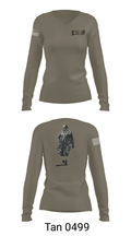 3rd SF Group 78049709 Women's Long Sleeve V-neck Shirt - 39