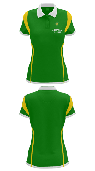 Women's Short Sleeve Performance Polo, Alexander Central School Wrestling, Wrestling, Teamtime, Team time, sublimation, custom sports apparel, team uniforms, spirit wear, spiritwear, sports uniforms, custom shirts, team store, custom team store, fundraiser sports, apparel fundraiser