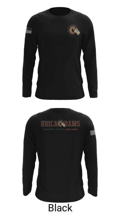 Ubic Academy 41616933 Long Sleeve Performance Shirt - 11