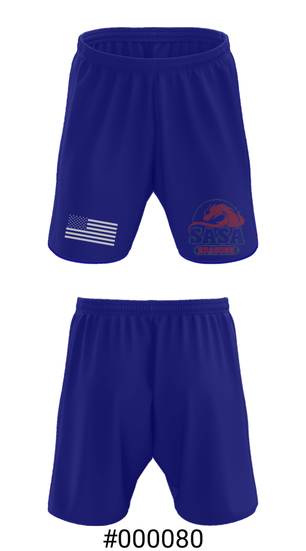 Athletic Shorts With Pockets, Saginaw Arts & Sciences Academy Basketball, Men's Basketball, Teamtime, Team time, sublimation, custom sports apparel, team uniforms, spirit wear, spiritwear, sports uniforms, custom shirts, team store, custom team store, fundraiser sports, apparel fundraiser