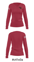 Mayville High School Wrestling 95233687 Women's Long Sleeve V-neck Shirt - 20