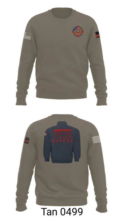 Jasper County Fire Rescue 11474467 Crew Neck Sweatshirt - 33