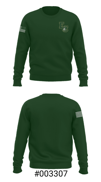 East Chambers Elementary 93107204 Crew Neck Sweatshirt - 16