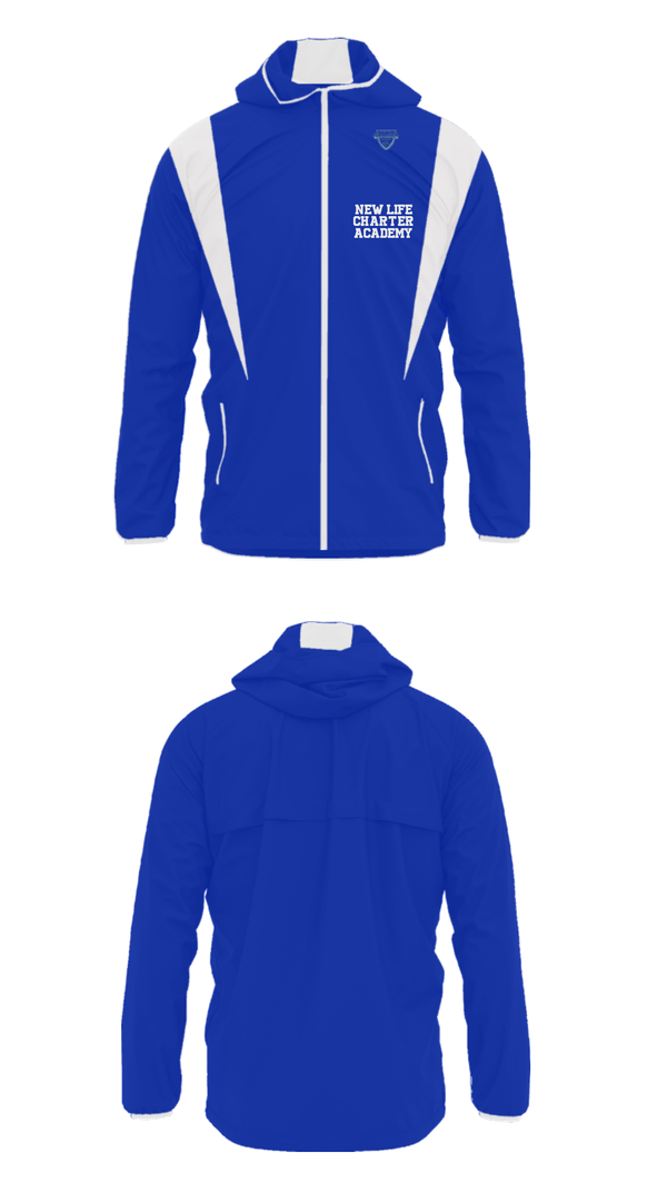 Windbreaker, New Life Charter Academy, Spirit Store, Teamtime, Team time, sublimation, custom sports apparel, team uniforms, spirit wear, spiritwear, sports uniforms, custom shirts, team store, custom team store, fundraiser sports, apparel fundraiser