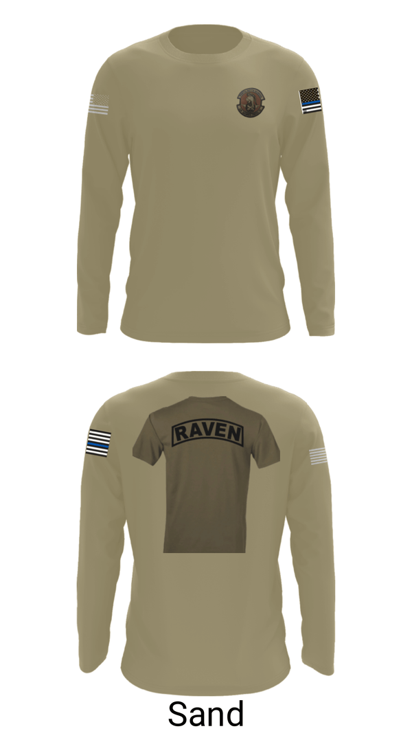 Long Sleeve Performance Shirt, , Air Force, Teamtime, Team time, sublimation, custom sports apparel, team uniforms, spirit wear, spiritwear, sports uniforms, custom shirts, team store, custom team store, fundraiser sports, apparel fundraiser