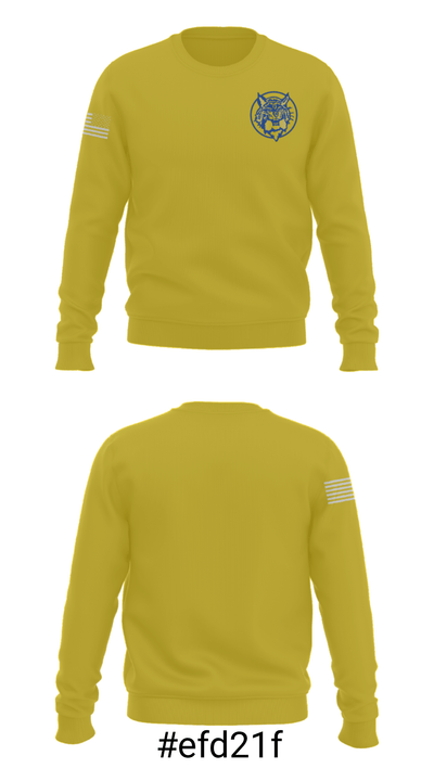 Humboldt High School Basketball 17496278 Crew Neck Sweatshirt - 16