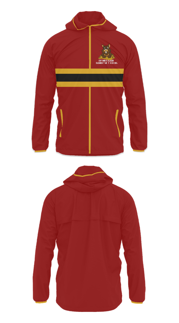 Windbreaker, Eutimio Salazar Elementary School, Spirit Store, Teamtime, Team time, sublimation, custom sports apparel, team uniforms, spirit wear, spiritwear, sports uniforms, custom shirts, team store, custom team store, fundraiser sports, apparel fundraiser