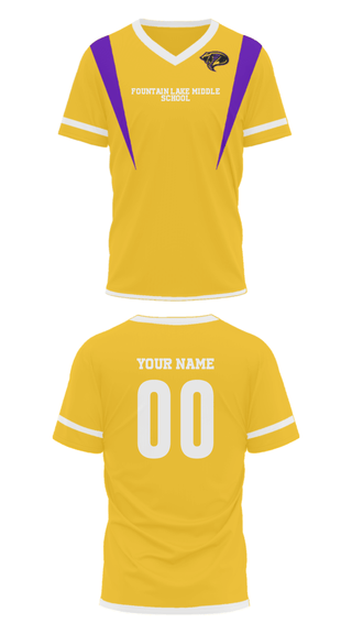 Mens Soccer Jersey, Fountain Lake Middle School, Spirit Store, Teamtime, Team time, sublimation, custom sports apparel, team uniforms, spirit wear, spiritwear, sports uniforms, custom shirts, team store, custom team store, fundraiser sports, apparel fundraiser