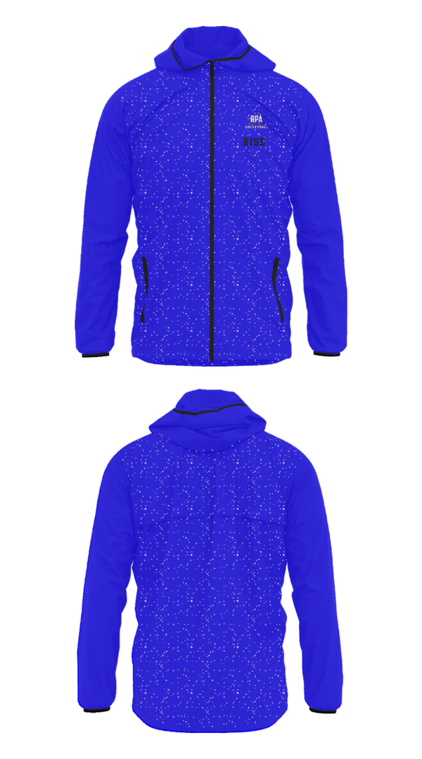 Windbreaker, RISE, Women's Volleyball, Teamtime, Team time, sublimation, custom sports apparel, team uniforms, spirit wear, spiritwear, sports uniforms, custom shirts, team store, custom team store, fundraiser sports, apparel fundraiser