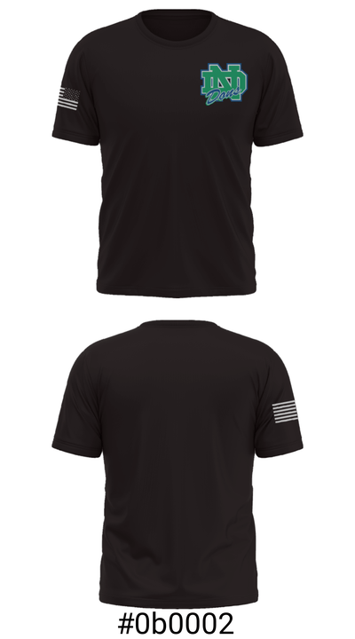 Notre Dame College Prep 20685320 Short Sleeve Performance Shirt - 19