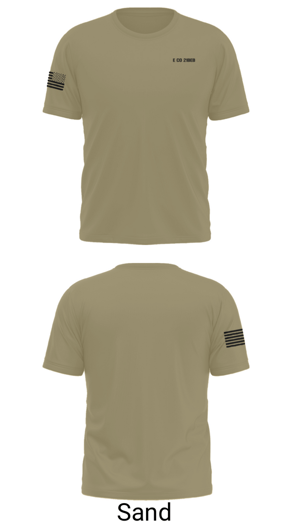 Short Sleeve Performance Shirt, E CO 21BEB, Army, Teamtime, Team time, sublimation, custom sports apparel, team uniforms, spirit wear, spiritwear, sports uniforms, custom shirts, team store, custom team store, fundraiser sports, apparel fundraiser