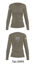 MSPD SRT 63007805 Women's Long Sleeve V-neck Shirt - 39