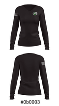 Parkside High School Bands 66765284 Women's Long Sleeve V-neck Shirt - 20