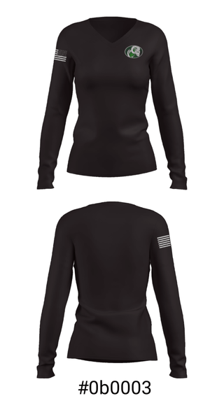 Women's Long Sleeve Vneck Shirt, Parkside High School Bands, Spirit Store, Teamtime, Team time, sublimation, custom sports apparel, team uniforms, spirit wear, spiritwear, sports uniforms, custom shirts, team store, custom team store, fundraiser sports, apparel fundraiser