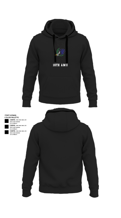 16th amu 31392423 Hoodie - 31