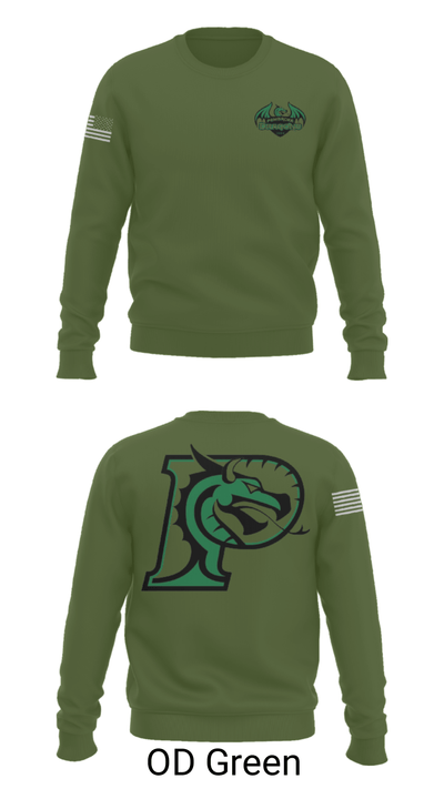 Pembroke High School Diving 5021020 Crew Neck Sweatshirt - 4