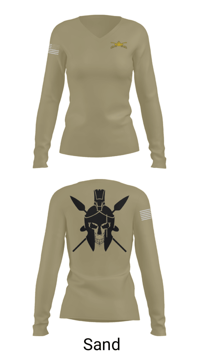 Centurions 95700408 Women's Long Sleeve V-neck Shirt - 47