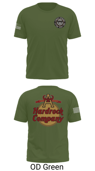 Short Sleeve Performance Shirt, Hardrock Company, Army, Teamtime, Team time, sublimation, custom sports apparel, team uniforms, spirit wear, spiritwear, sports uniforms, custom shirts, team store, custom team store, fundraiser sports, apparel fundraiser