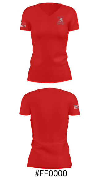 Women's Short Sleeve Vneck Shirt, Spotsylvania High School Basketball, Men's Basketball, Teamtime, Team time, sublimation, custom sports apparel, team uniforms, spirit wear, spiritwear, sports uniforms, custom shirts, team store, custom team store, fundraiser sports, apparel fundraiser