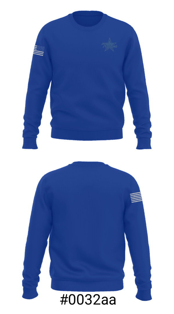 Crew Neck Sweatshirt, Johnson County Trojans, Spirit Store, Teamtime, Team time, sublimation, custom sports apparel, team uniforms, spirit wear, spiritwear, sports uniforms, custom shirts, team store, custom team store, fundraiser sports, apparel fundraiser