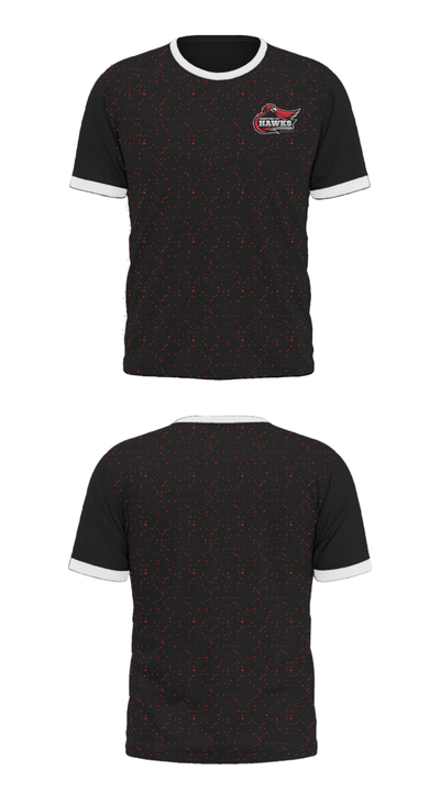Brantford Cyo Boys Basketball Association 84146470 Short Sleeve Performance Shirt - 36