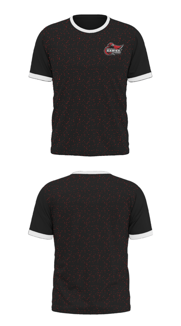 Brantford Cyo Boys Basketball Association 84146470 Short Sleeve Performance Shirt - 36