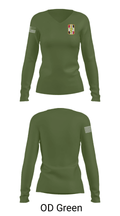 345th MCGA 98196690 Women's Long Sleeve V-neck Shirt - 31