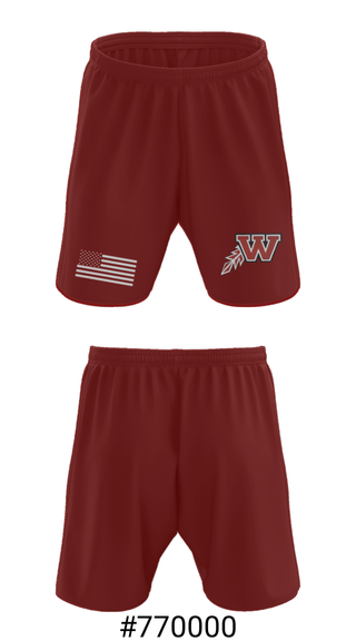 Athletic Shorts With Pockets, Waterloo West High School Basketball, Women's Basketball, Teamtime, Team time, sublimation, custom sports apparel, team uniforms, spirit wear, spiritwear, sports uniforms, custom shirts, team store, custom team store, fundraiser sports, apparel fundraiser