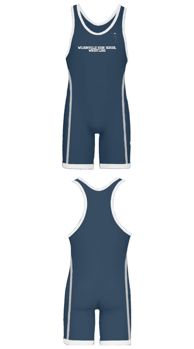 Wilsonville High School Wrestling 77157737 Wrestling Singlet - 25