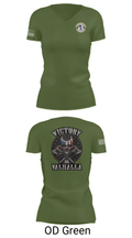1-50 infantry battalion 87663685 Women's Short Sleeve V-neck Shirt - 28